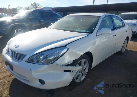 2006 Lexus Es 330 from USA, damaged, VIN JTHBA30G265174084